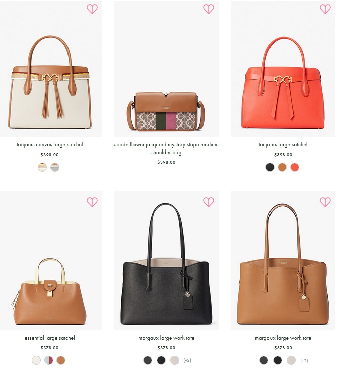Các sản phẩm Kate Spade chính hãng được bán tại Việt Nam